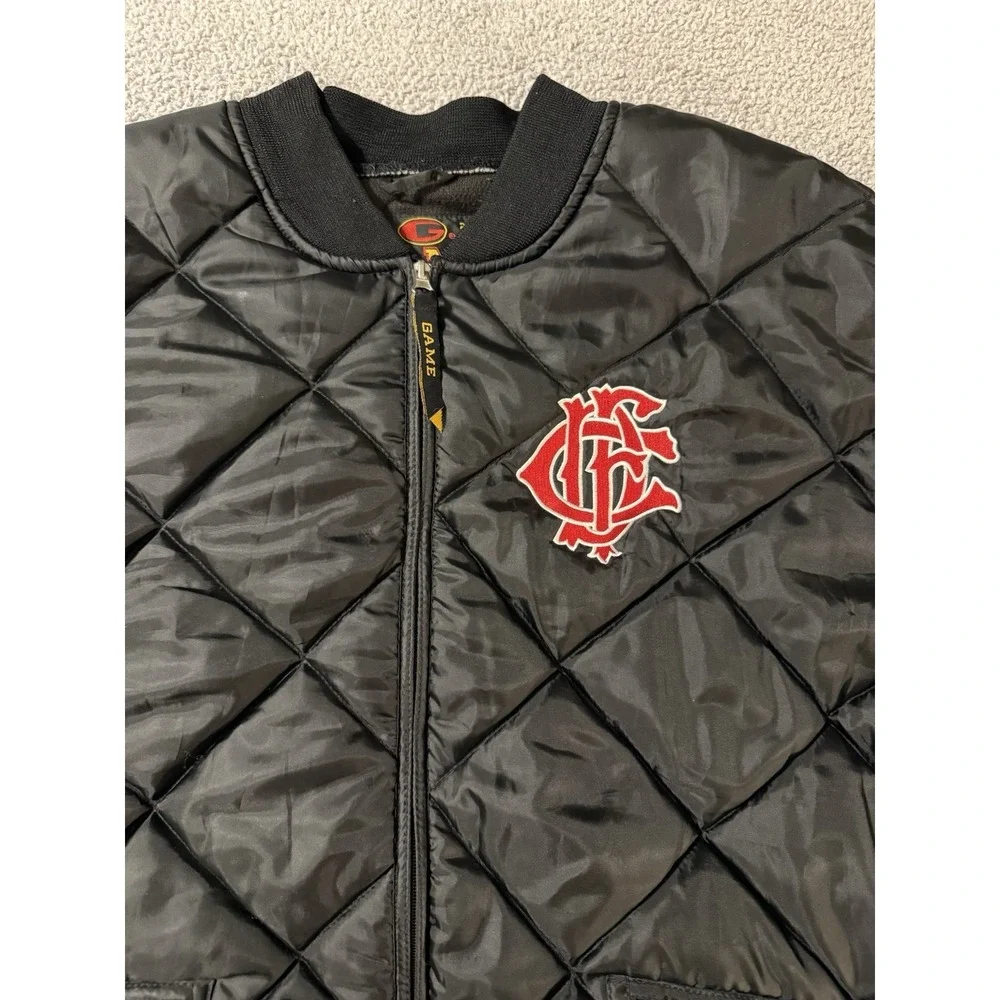 Chicago Fire Department Letter Nest Quilted Coat Game Workwear 2XL